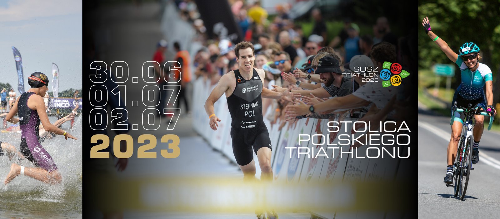 Mistrzostwa Polski 1/2 IM: Wyniki Triathlon Susz 2023