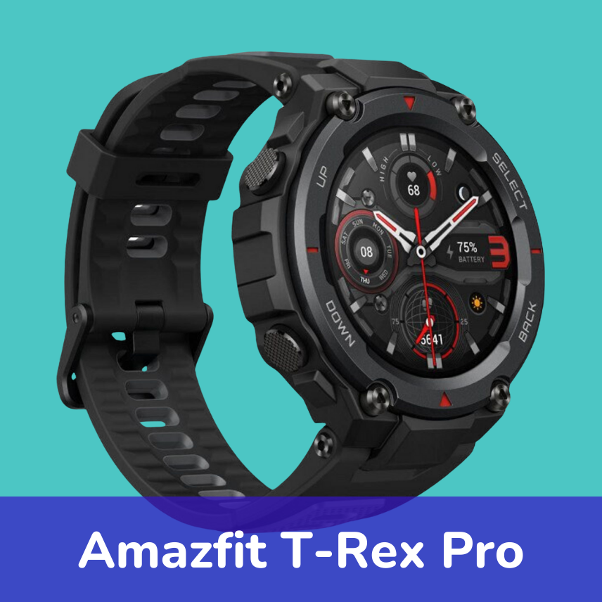 Amazfit T-Rex Pro to wytrzymały zegarek sportowy z 1,3-calowym wyświetlaczem AMOLED