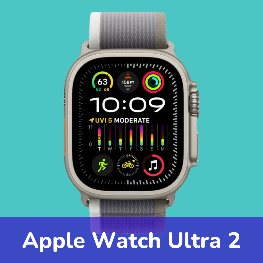 Apple Watch Ultra 2 to najbardziej zaawansowany zegarek Apple z 1,92-calowym wyświetlaczem Retina AMOLED. 