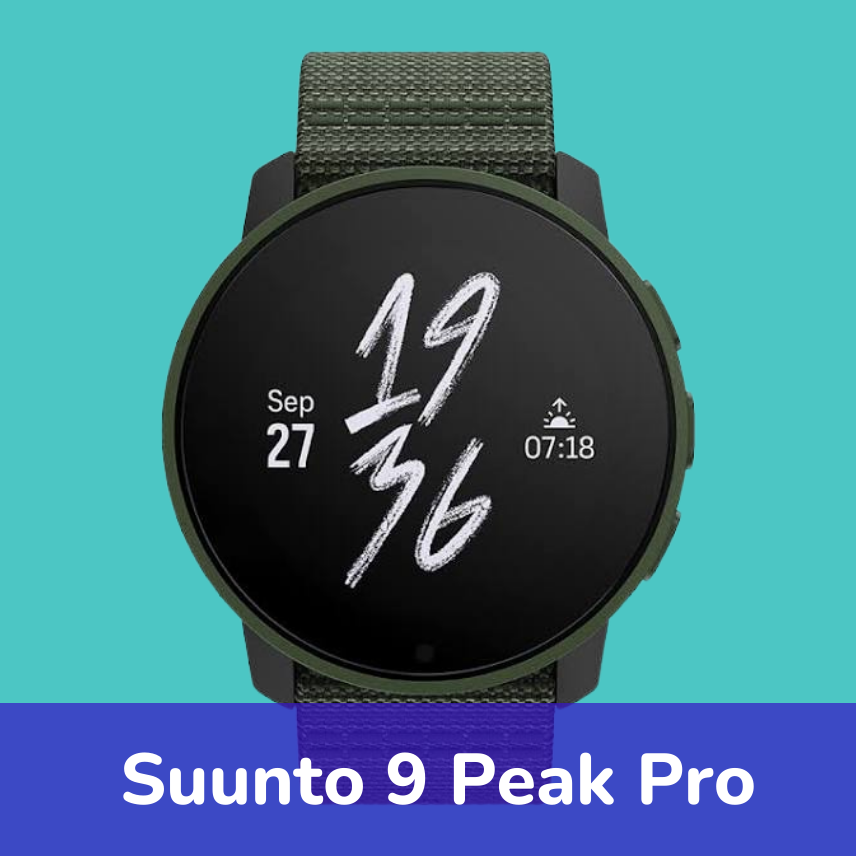 Suunto 9 Peak Pro oferuje 1,2-calowy wyświetlacz AMOLED i zaawansowane funkcje GPS, GLONASS i Galileo.