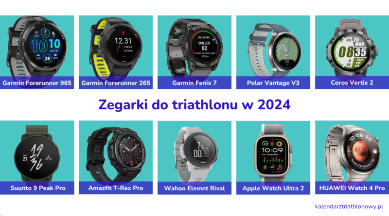 Zegarki do triathlonu - Top 10 w 2024