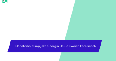 Bohaterka olimpijska Georgia Bell o swoich korzeniach