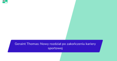 Geraint Thomas: Nowy rozdział po zakończeniu kariery sportowej