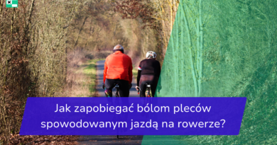 Jak zapobiegać bólom pleców spowodowanym jazdą na rowerze?