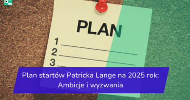 Plan startów Patricka Lange na 2025 rok_ Ambicje i wyzwania