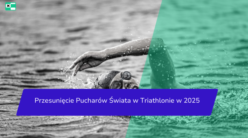 Przesunięcie Pucharów Świata w Triathlonie w 2025