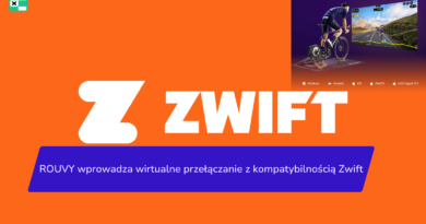 ROUVY wprowadza wirtualne przełączanie z kompatybilnością Zwift