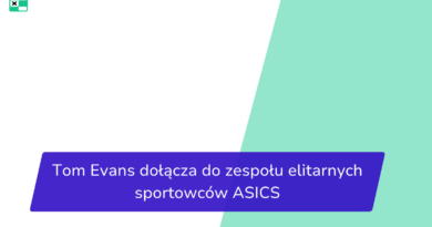 Tom Evans dołącza do zespołu elitarnych sportowców ASICS