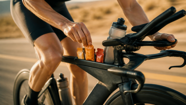 Tankowanie weglowodanow na rowerze w triathlonie