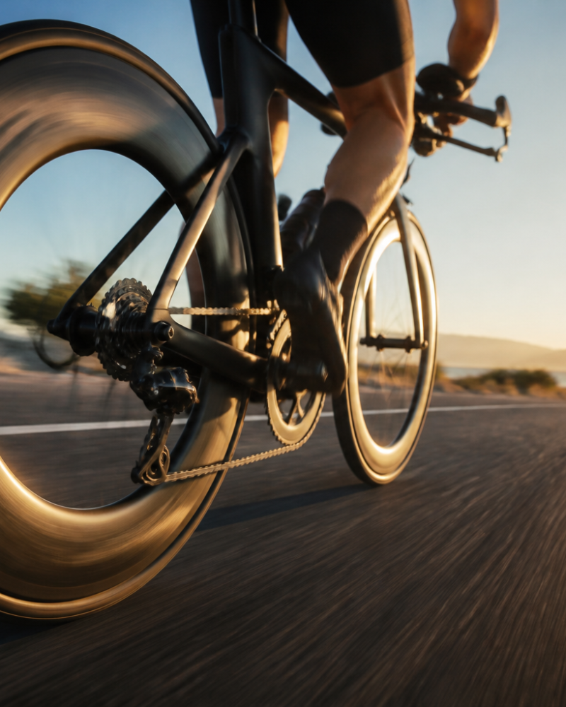 Koła aerodynamiczne na triathlon — głęboka obręcz karbonowa
