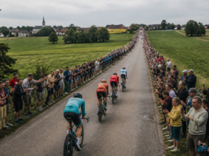 Challenge Roth 2026 – zapowiedź: peleton triathlonistów na płaskiej trasie w szpalerze kibiców