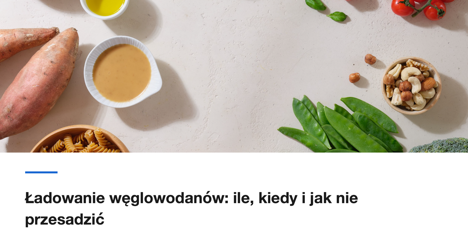Ładowanie węglowodanów: ile, kiedy i jak nie przesadzić