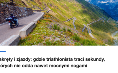 Serpentyna gorskiej drogi widziana z gory