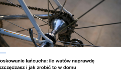 Zblizenie na tylne kolo i naped roweru szosowego