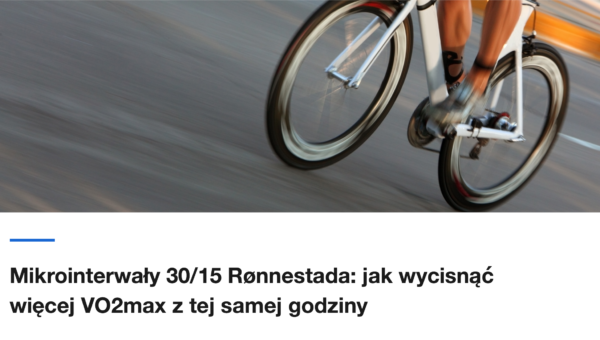 Kolarz w ruchu, tlo rozmyte od predkosci