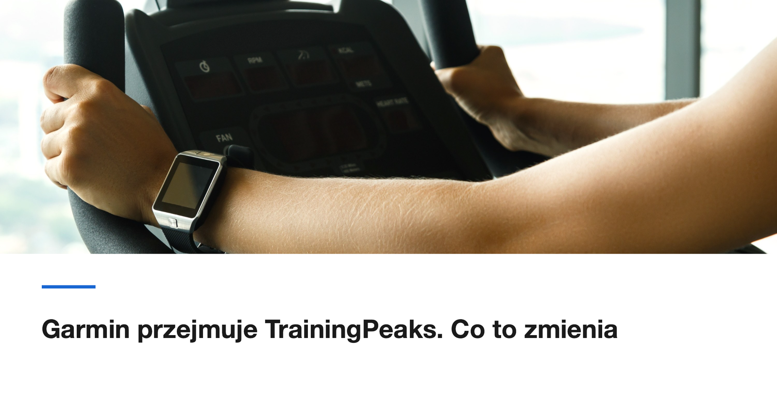 Garmin przejmuje TrainingPeaks i TrainHeroic. Co to zmienia