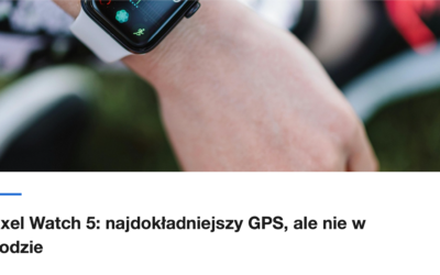 Zegarek sportowy na nadgarstku, zblizenie