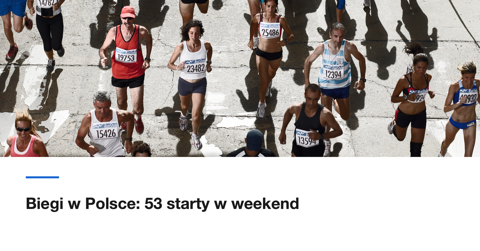 Biegi w Polsce 29-30 sierpnia: 53 starty w weekend