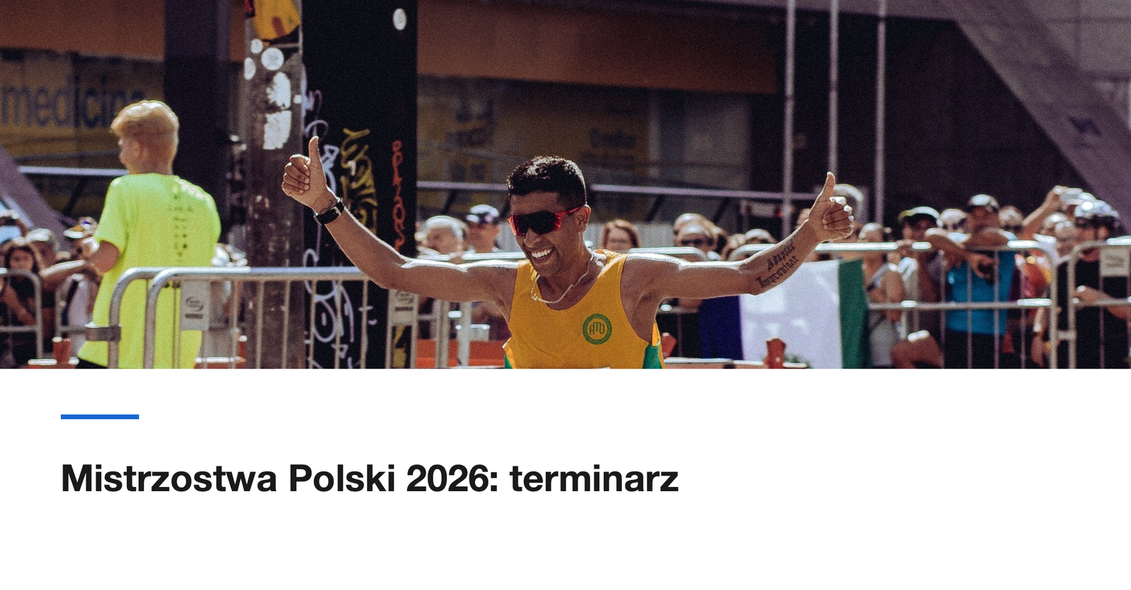 Mistrzostwa Polski w triathlonie 2026: terminarz i wyniki