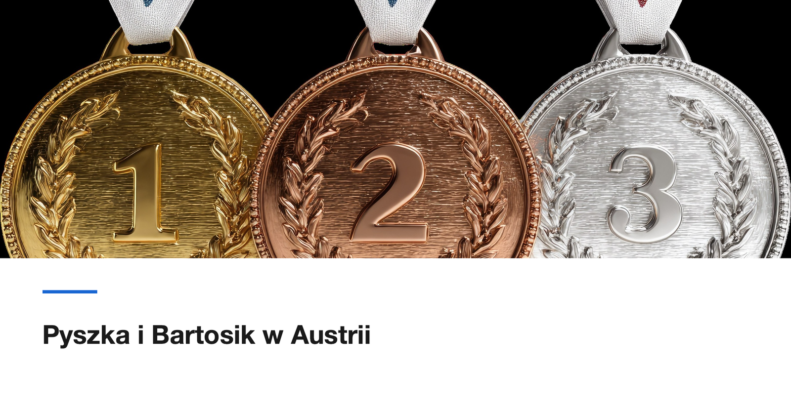 Alicja Pyszka i Sebastian Bartosik wygrywają w Bad Radkersburgu