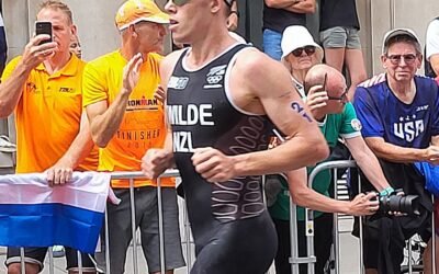 Hayden Wilde na trasie biegowej