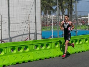 Jonny Brownlee na trasie biegowej igrzysk w Rio 2016