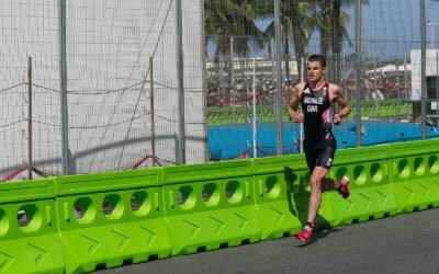 Jonny Brownlee na trasie biegowej igrzysk w Rio 2016