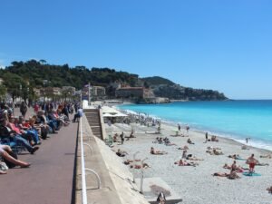 Promenade des Anglais w Nicei