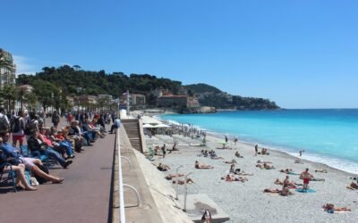 Promenade des Anglais w Nicei