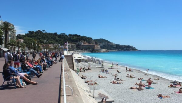 Promenade des Anglais w Nicei
