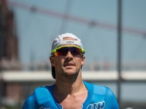 Patrick Lange na trasie IRONMAN Frankfurt