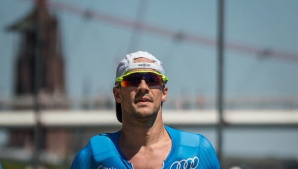 Patrick Lange na trasie IRONMAN Frankfurt
