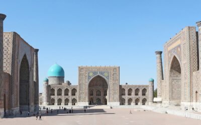 Plac Registan w Samarkandzie