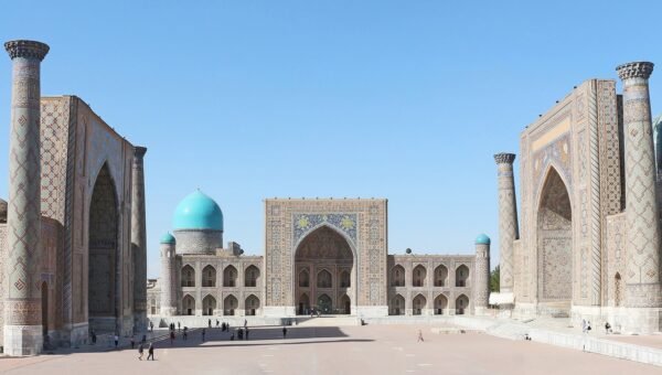 Plac Registan w Samarkandzie