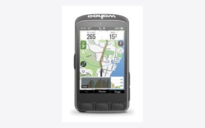 Licznik rowerowy Wahoo ELEMNT ACE z mapą na ekranie