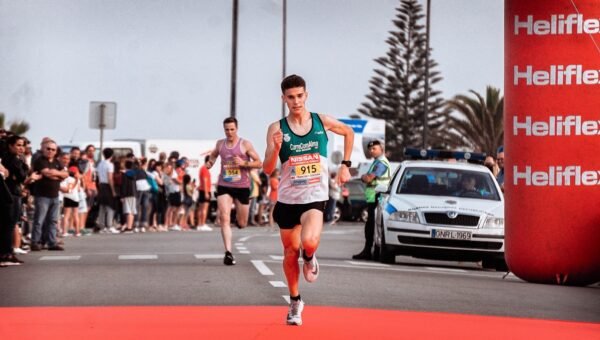 Start zawodow triathlonowych