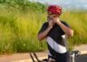 Rower czasowy triathlonowy w ujeciu z boku