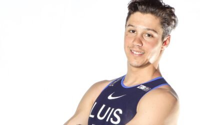 Vincent Luis w stroju reprezentacji Francji