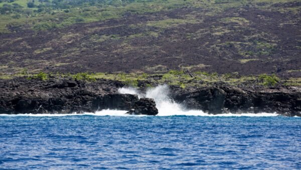 Wybrzeze Big Island na Hawajach